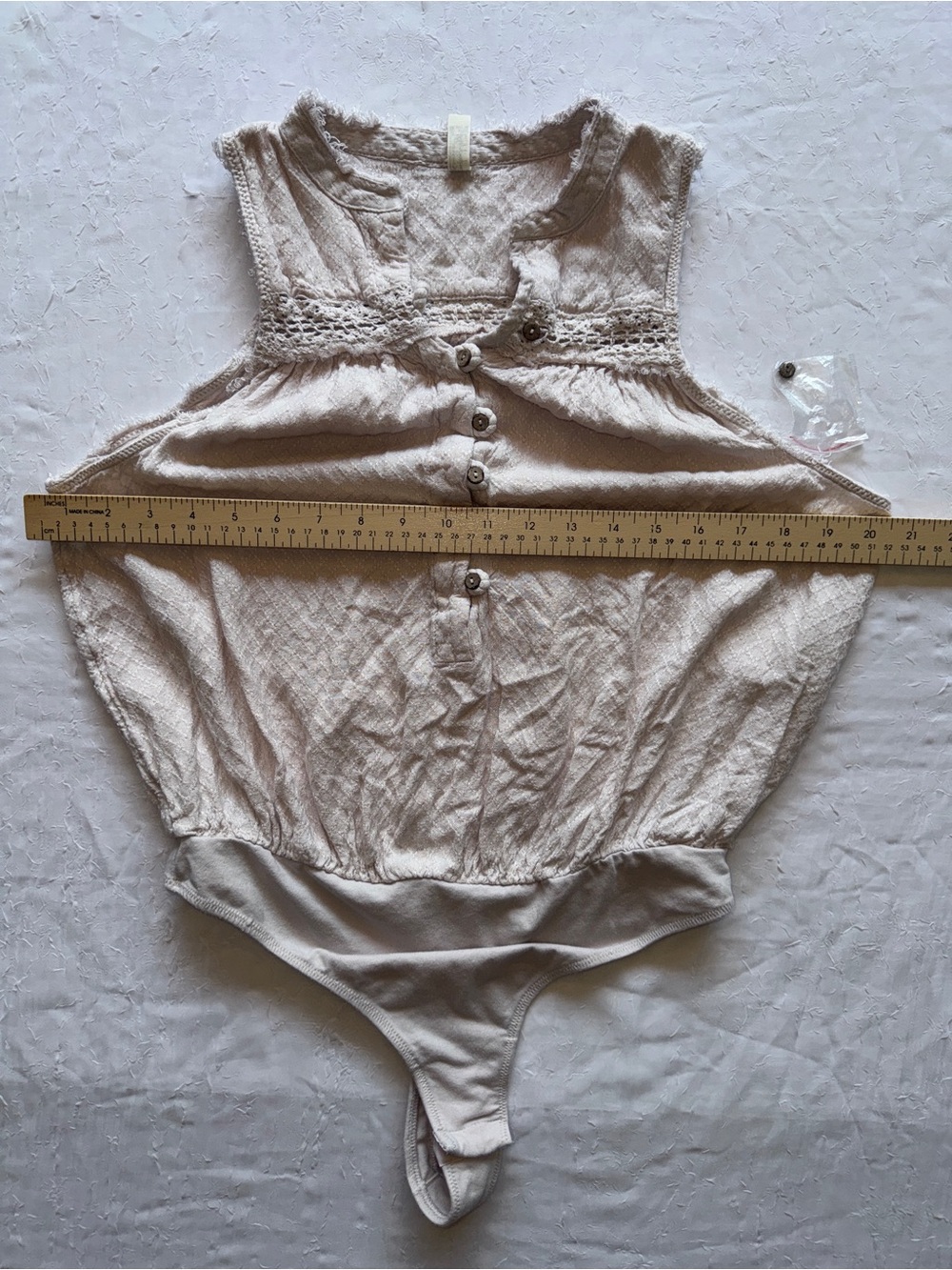 Free People $68 Bodysuit NWOT - Picture 7 of 10